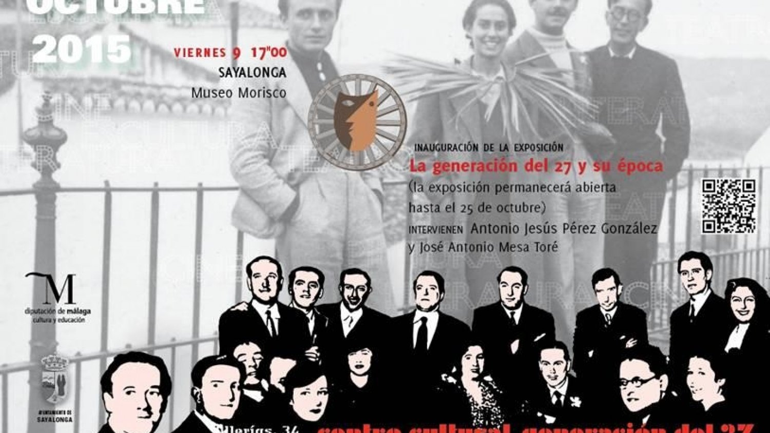 La exposición 'La generación del 27 y su época' llega a Sayalonga