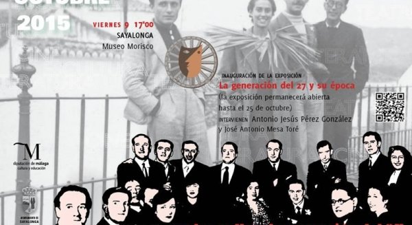 La exposición 'La generación del 27 y su época' llega a Sayalonga