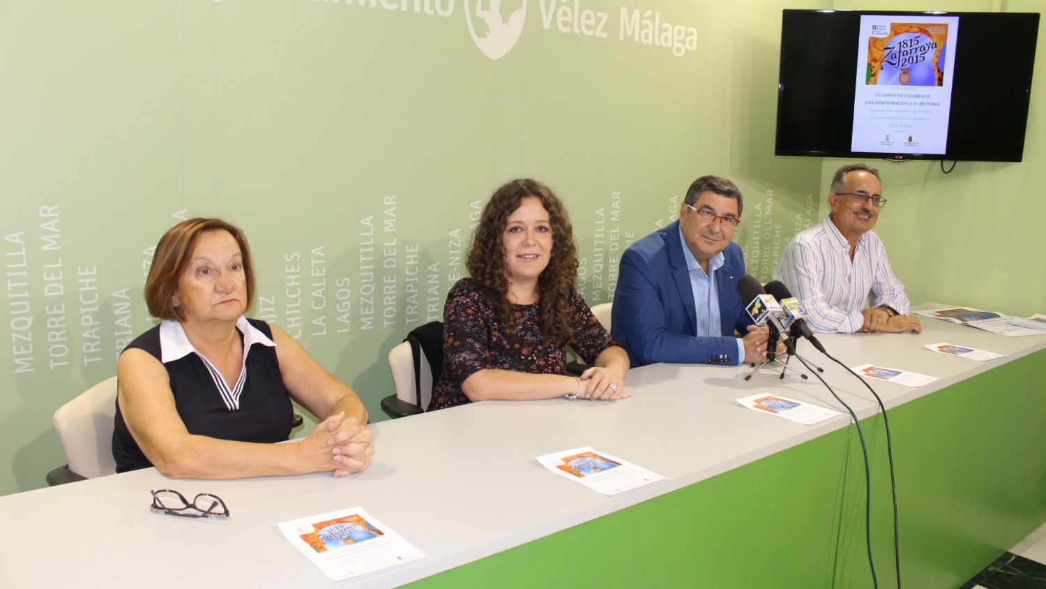 Vélez-Málaga se suma a las jornadas en conmemoración del bicentenario de la municipalidad de Zafarraya