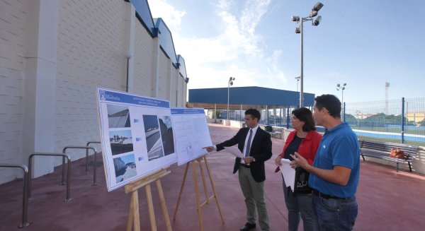El Ayuntamiento de Marbella renueva la cubierta del Pabellón Polideportivo Antonio Serrano Lima y acaba con las filtraciones