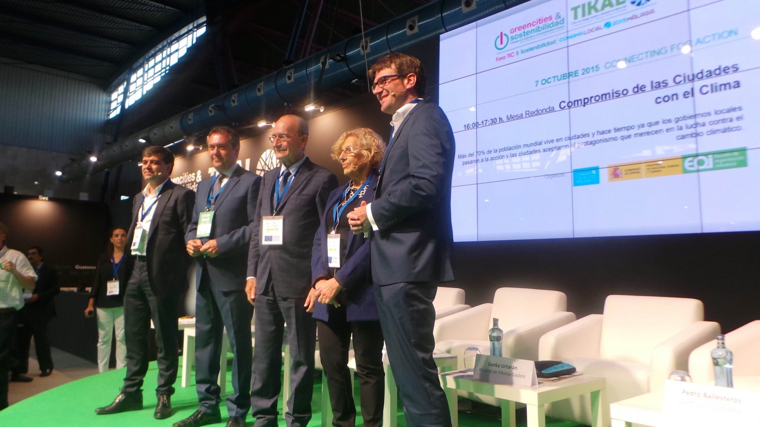 Alcaldes destacan la importancia de las ciudades para la lucha contra el cambio climático