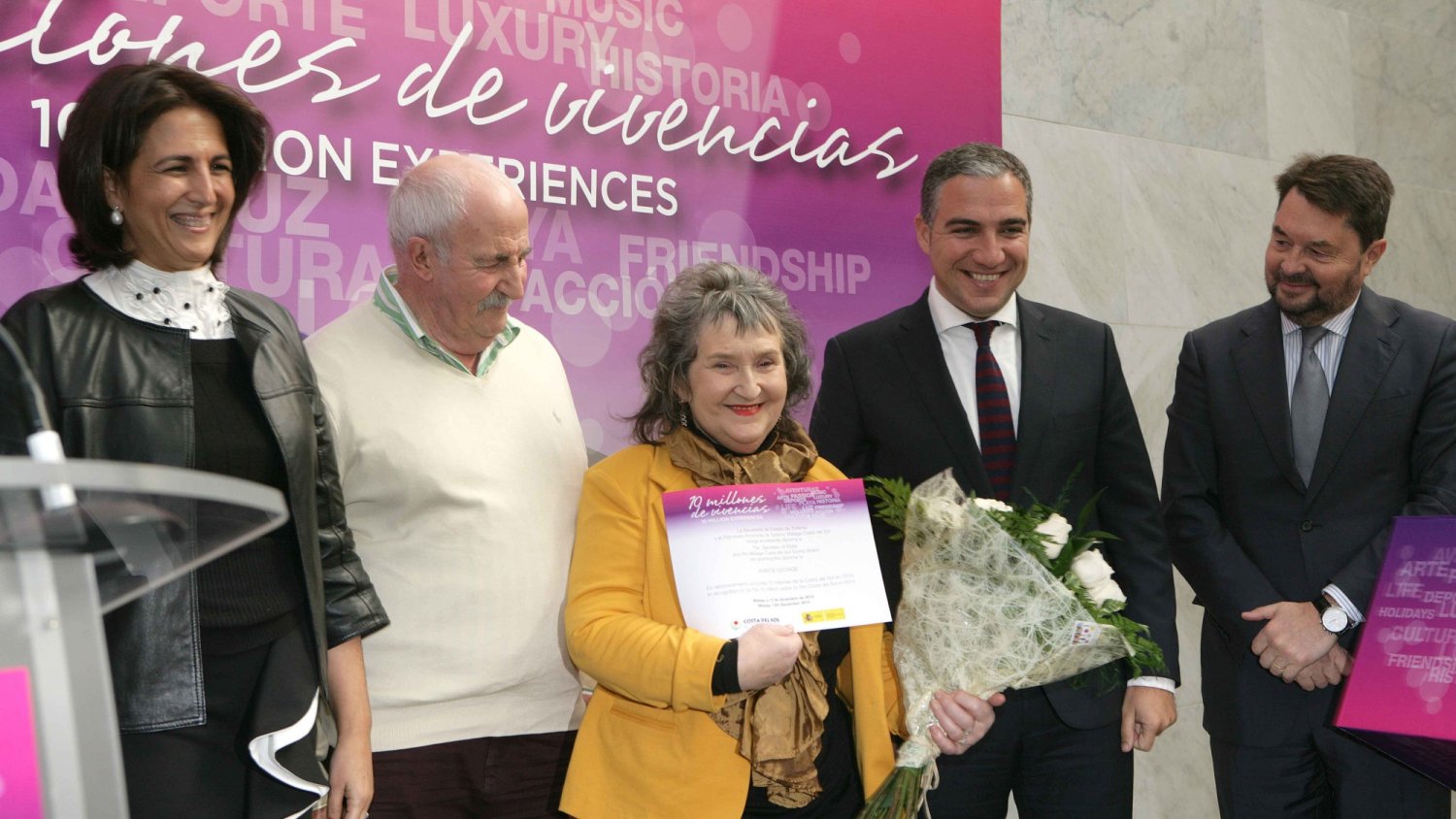La turista 10 millones de la Costa del Sol disfruta, junto a su marido, de una experiencia gastronómica y cultural en nuestro destino