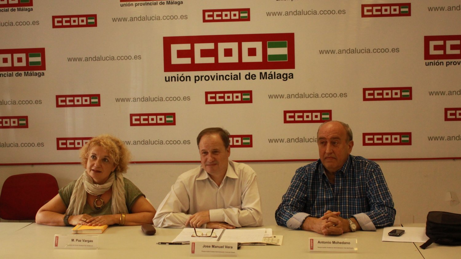 CCOO critica que en Málaga se han destruido en los últimos cuatro años 600 empleos públicos de la Administración General del Estado