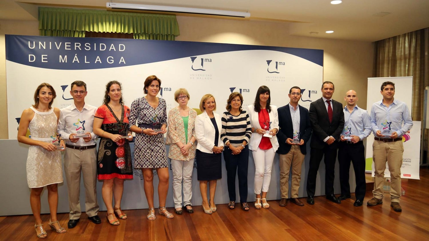 La Fundación General de la UMA premia a nueve jóvenes investigadores