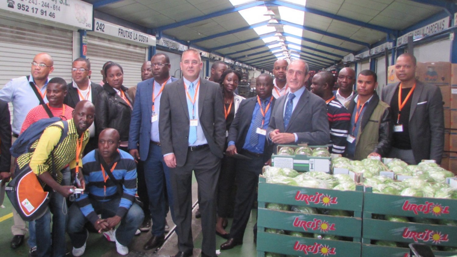 Técnicos de Angola se fijan en Mercamálaga para crear el primer Mercado Mayorista en Luanda
