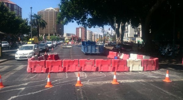 Nuevas modificaciones de tráfico en la ciudad debido a las obras de la línea 1 y 2 del metro