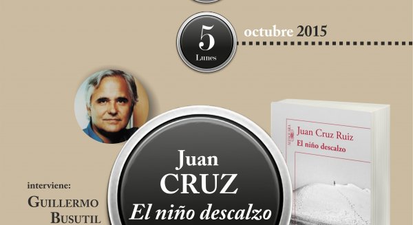 El Centro Andaluz de las Letras acoge la presentación del nuevo libro del periodista Juan Cruz 'El niño descalzo'
