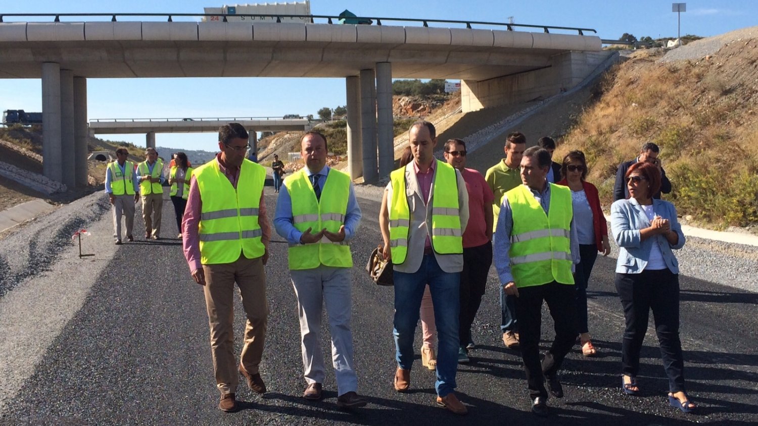 La Junta finalizará en noviembre las obras de la nueva carretera Coín-Casapalma