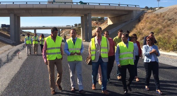 La Junta finalizará en noviembre las obras de la nueva carretera Coín-Casapalma