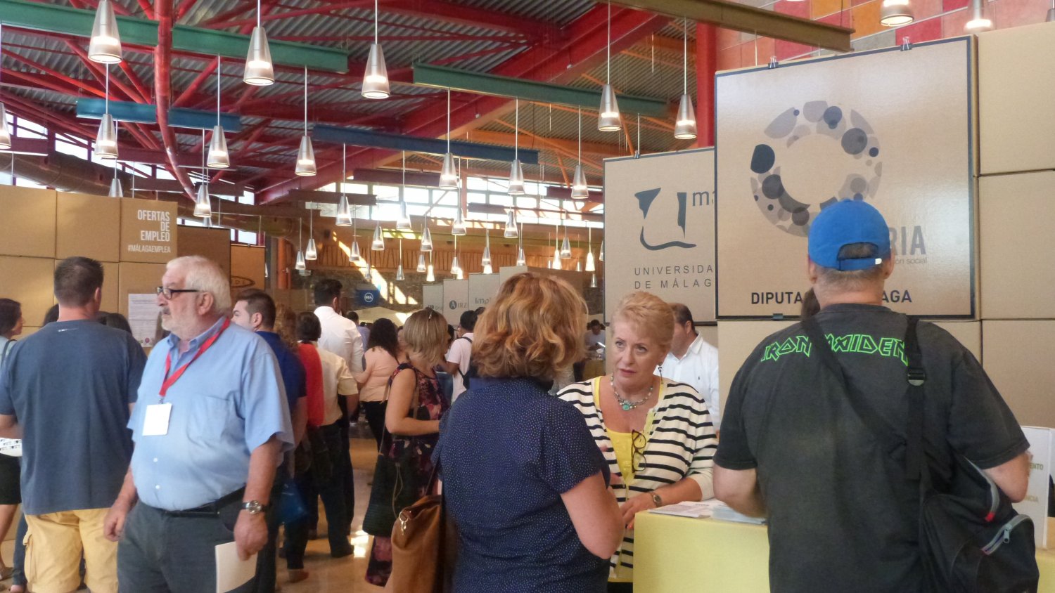 La Noria expone las posibilidades de formación y emprendimiento social en la feria 'Málaga Emplea'