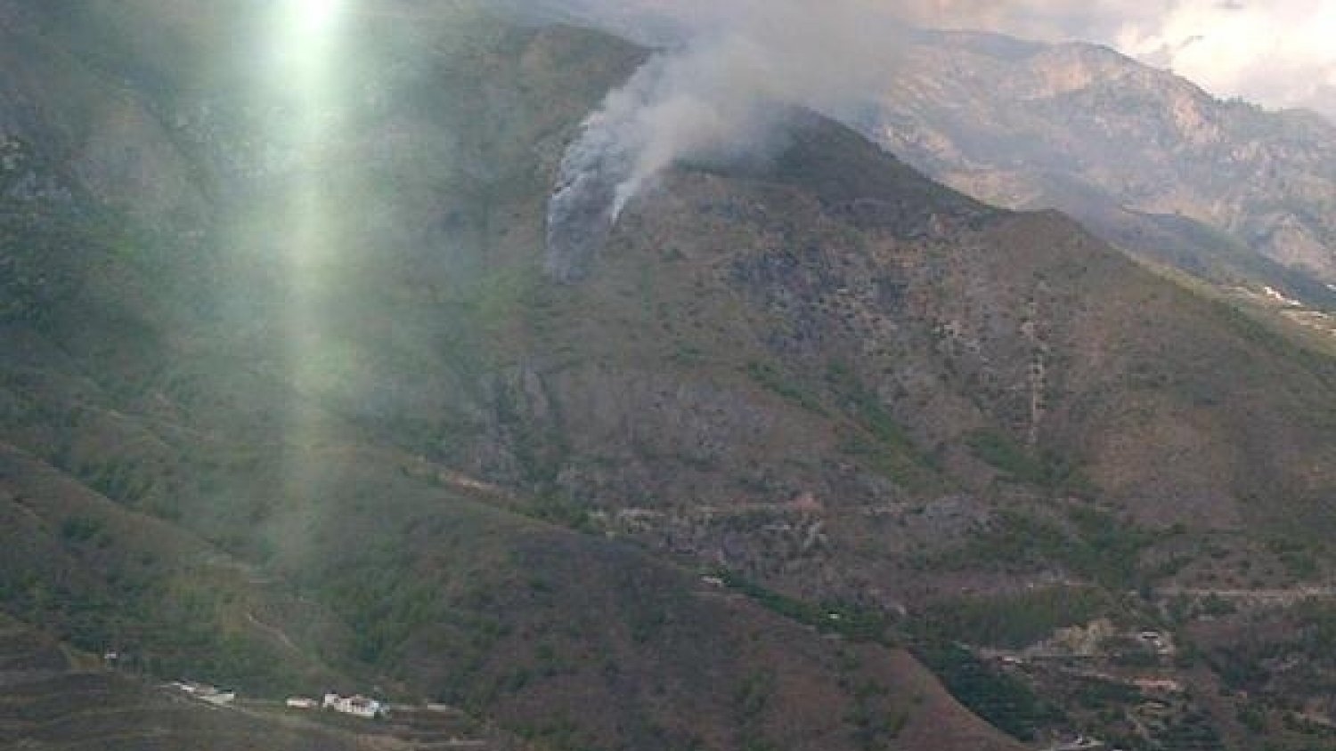 Estabilizado el incendio declarado en un paraje de Nerja
