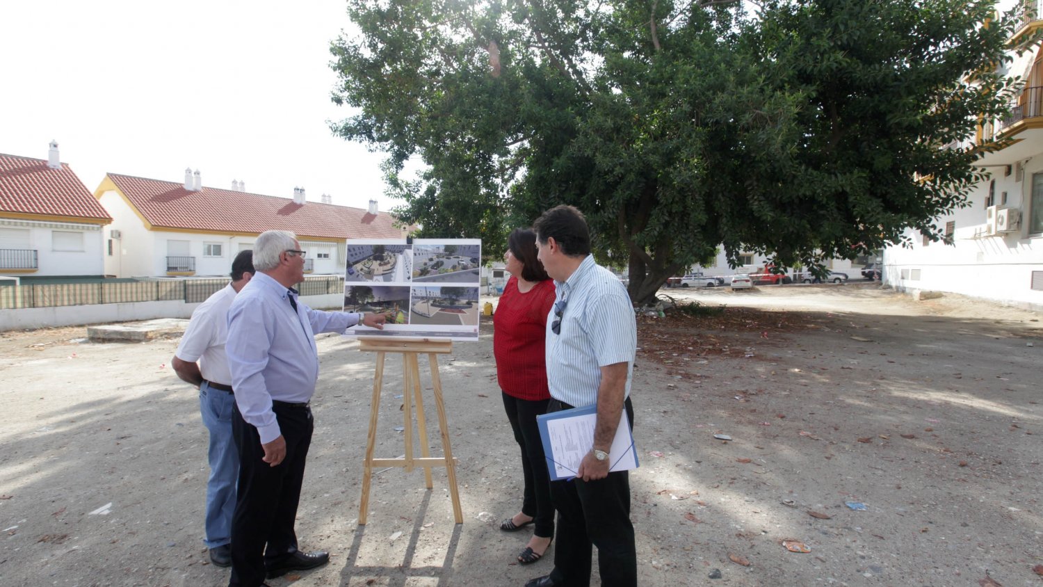 Marbella inicia las obras en la plaza de calle Santa Gema para realizar un espacio público con un presupuesto de 453.000 euros