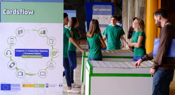 El Congreso de Contenidos Digitales reúne a 300 personas que participan en la ronda de inversión y el espacio 'networking'