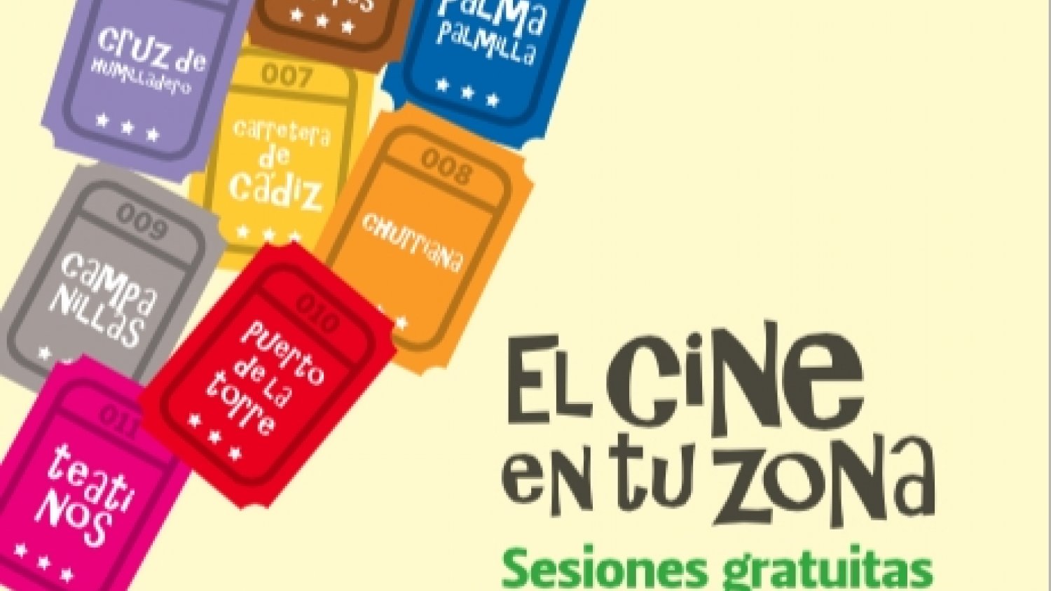 El cine vuelve a los distritos con más de 50 proyecciones