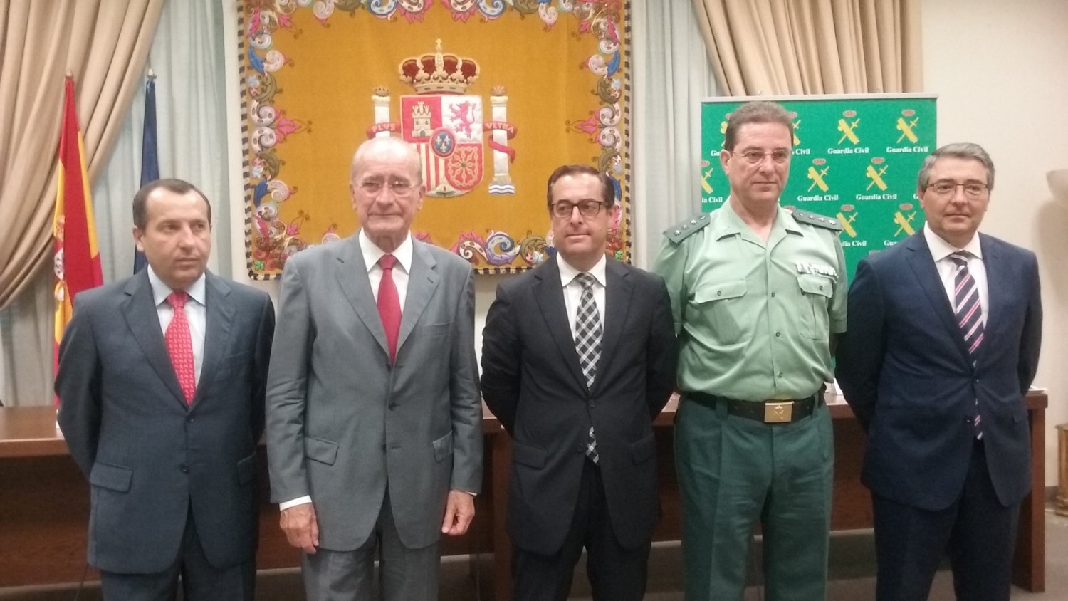Más de 600 efectivos de la Guardia Civil desfilarán en Málaga por los actos conmemorativos de su Patrona