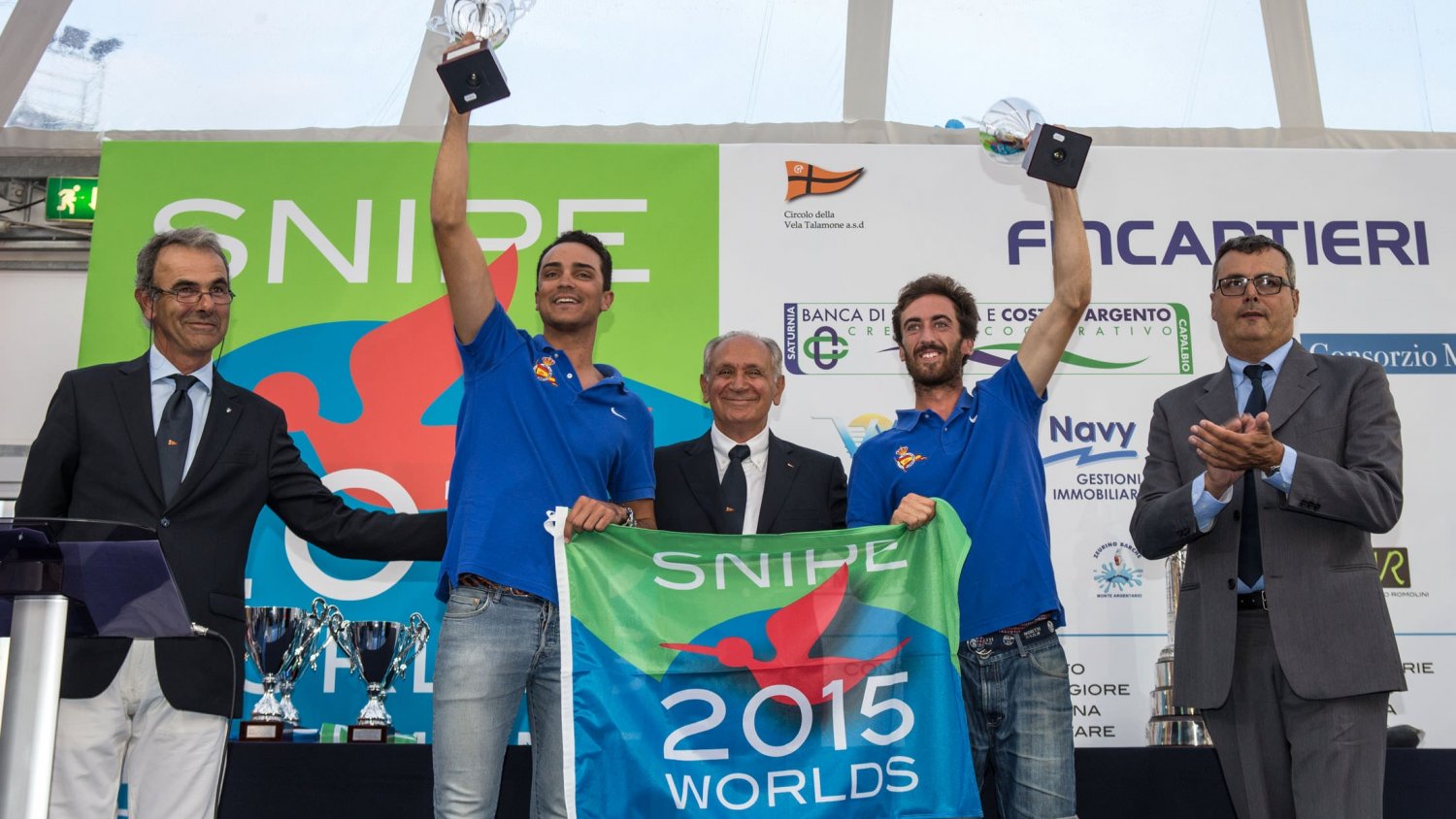 Álvaro Martínez y Gabriel Utrera suben al podio del Mundial de Snipe