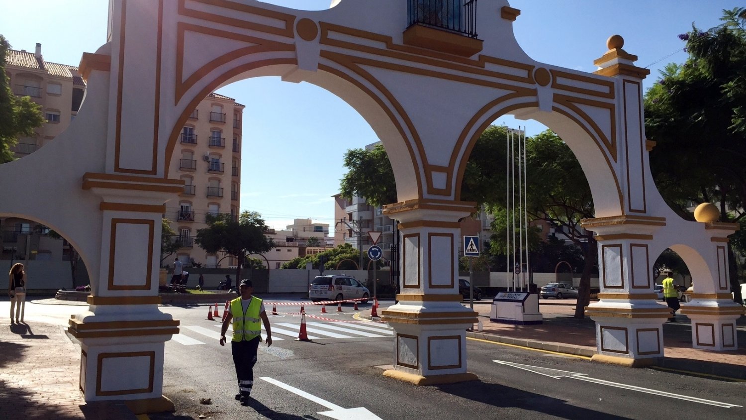 Fuengirola se pone a punto para la elebración de la Feria del Rosario