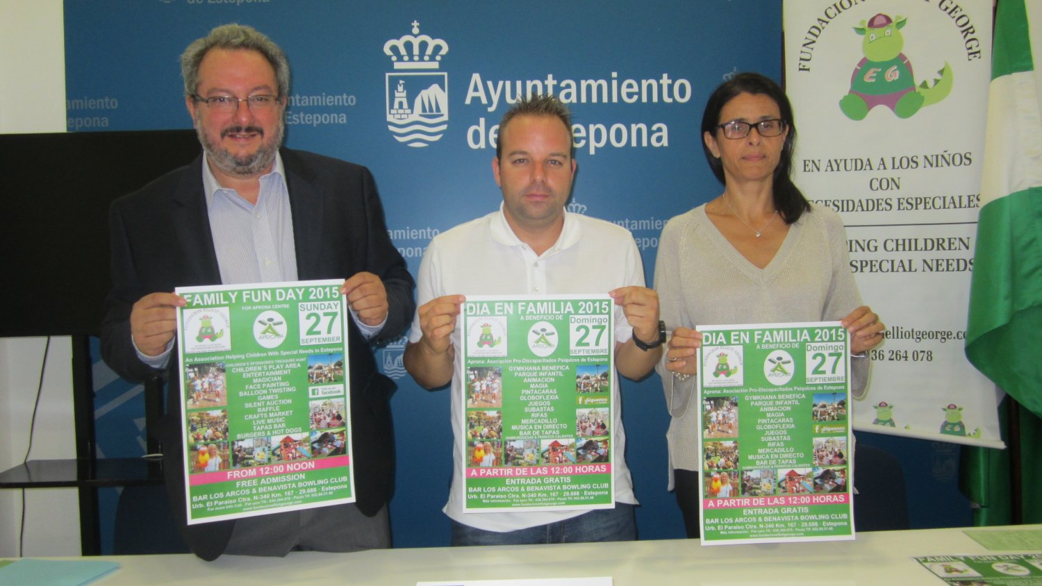 Estepona colabora con la Fundación Elliot George en el 'Día de la Familia'