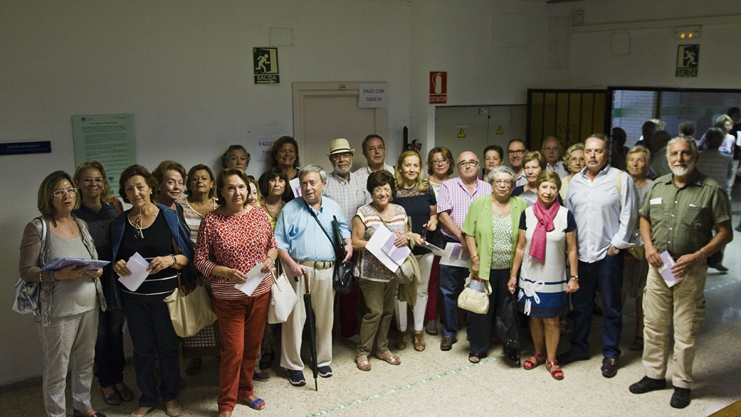 Unas 300 personas formalizan su inscripción en una nueva edición del Aula de Mayores