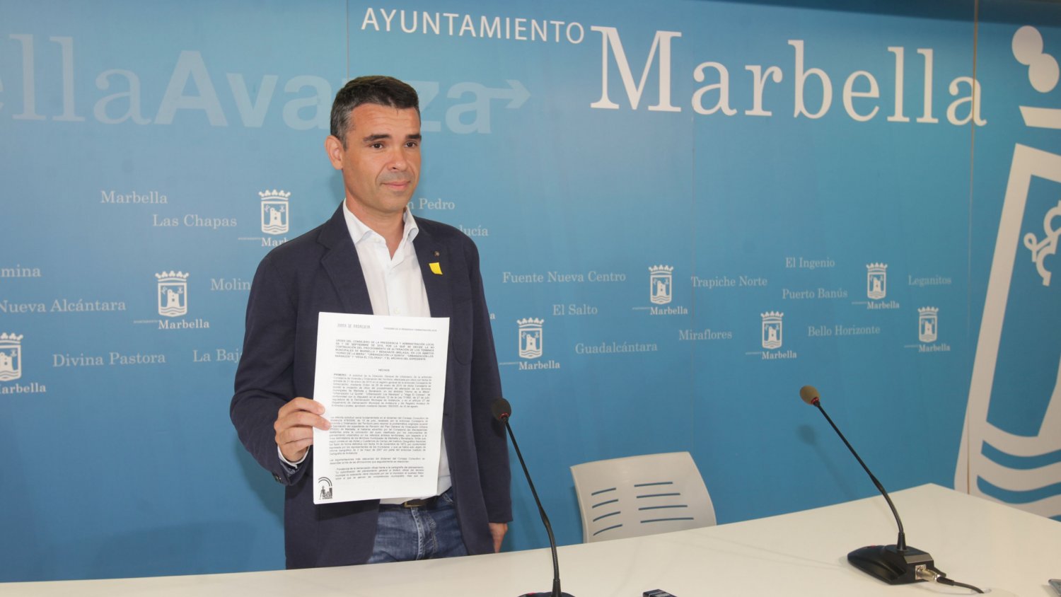 La Junta de Andalucía archiva el expediente de deslinde entre Marbella y Benahavís
