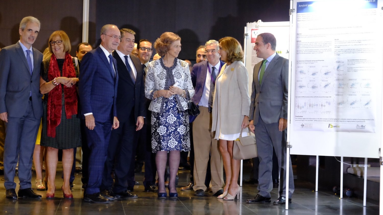 La reina doña Sofía inaugura el III Congreso Internacional sobre Alzheimer, en el que participan más de 150 investigadores