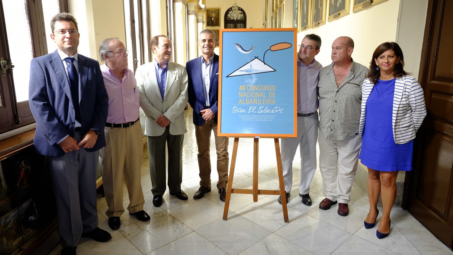 Málaga celebra una nueva edición del Concurso Nacional de albañilería que organiza 'Peña el Palustre'