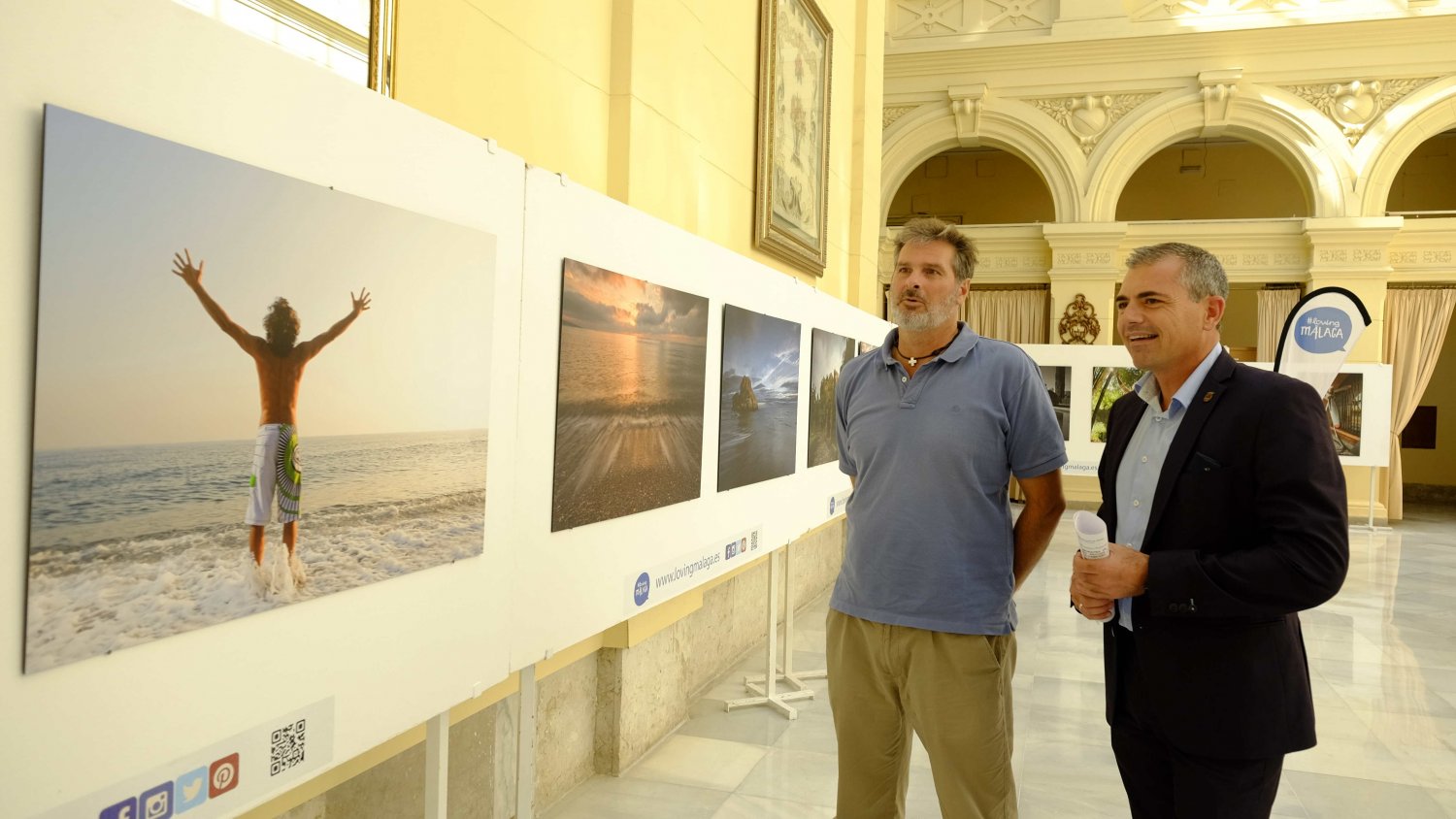 Una muestra de fotografías de Jesús Mérida recoge los lugares visitados por la campaña 'Loving Málaga'