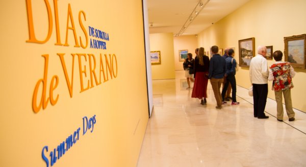 'Días de verano. de Sorolla a Hopper ', tercera exposición más visitada del Museo Thyssen