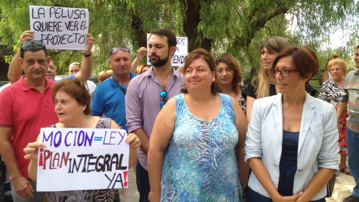 Gámez (PSOE) exige la puesta en marcha de actuaciones para mejorar el barrio de La Pelusa