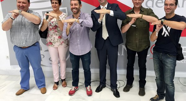 El Parador Nacional de Turismo de Antequera y el Club Balonmano muestran su apoyo a la candidatura de los Dólmenes
