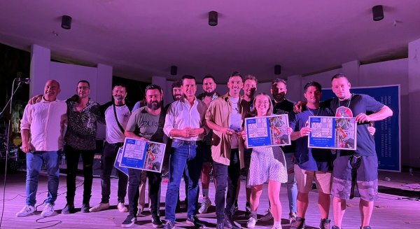 El solista Sergio Gómez se alza con el primer premio de la muestra de música 'MálagaCrea Rock' 2022