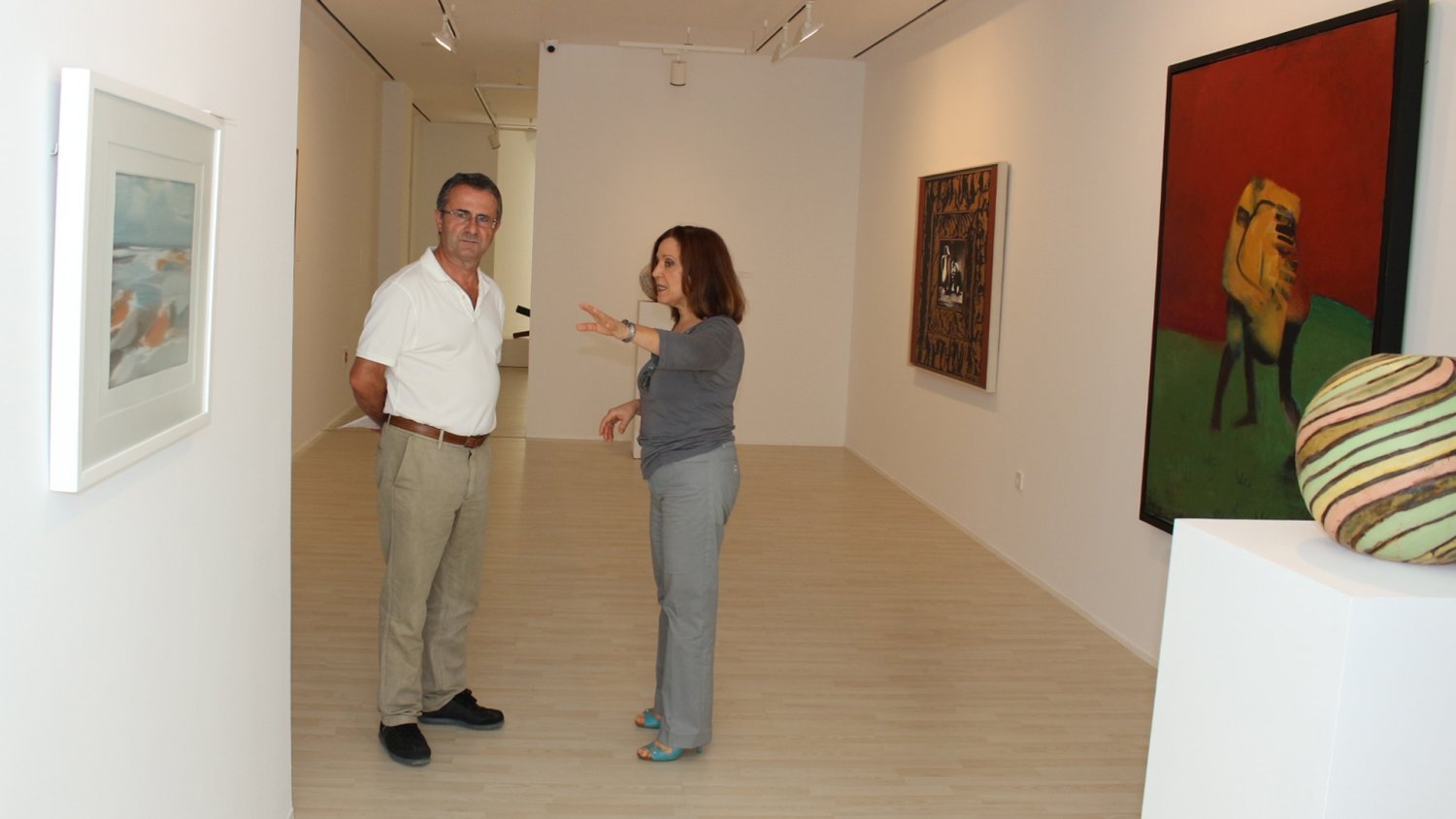 El Centro de Arte Contemporáneo de Vélez celebra el segundo aniversario con una muestra homenaje a Joaquín Lobato