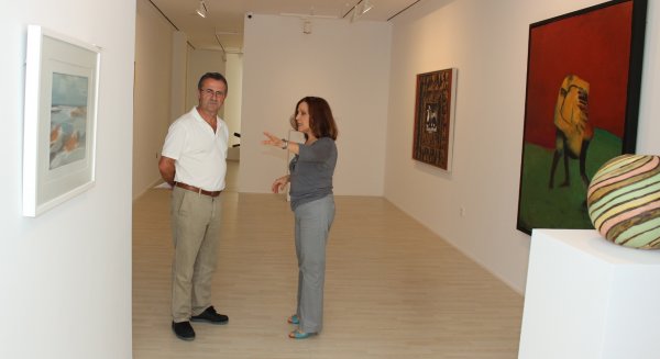 El Centro de Arte Contemporáneo de Vélez celebra el segundo aniversario con una muestra homenaje a Joaquín Lobato
