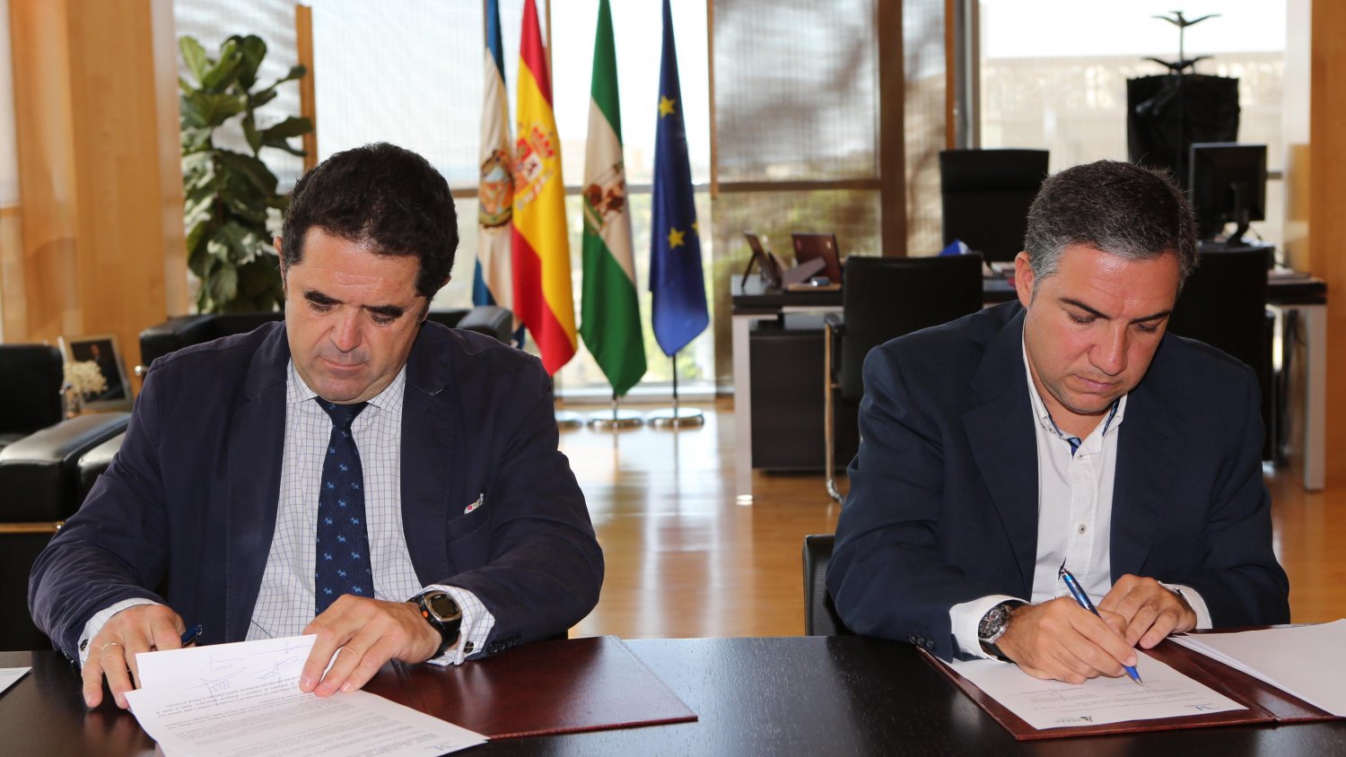La Diputación y Asaja Málaga apuestan por la formación agropecuaria para los jóvenes de la provincia