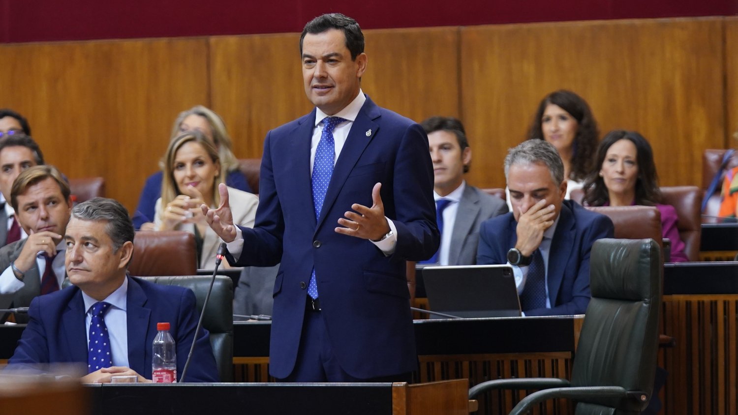Moreno afirma que Andalucía está dispuesta a liderar todos los debates para mejorar la vida de los andaluces