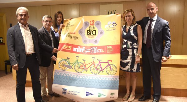 Málaga celebra el Día de la Bicicleta con una nueva modalidad dirigida a toda la familia y con un recorrido más corto