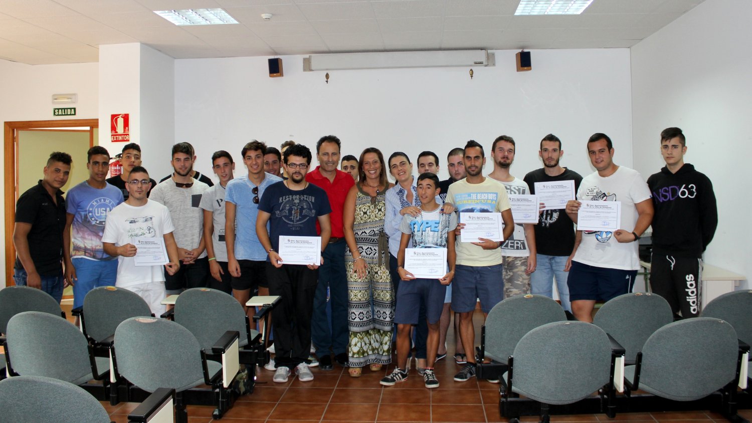 Una veintena de alumnos comienzan su formación en los cursos de los Servicios Sociales del Ayuntamiento de Estepona