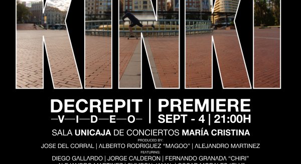 Unicaja acoge el estreno del documental 'Kinki' sobre skaters malagueños