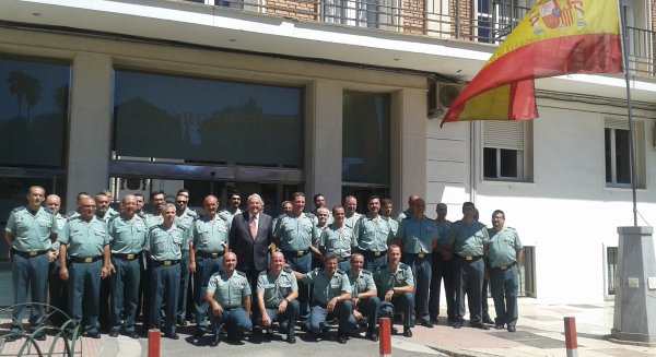 Hernández Mollar destaca en su despedida de la Policía Nacional y la Guardia Civil el 