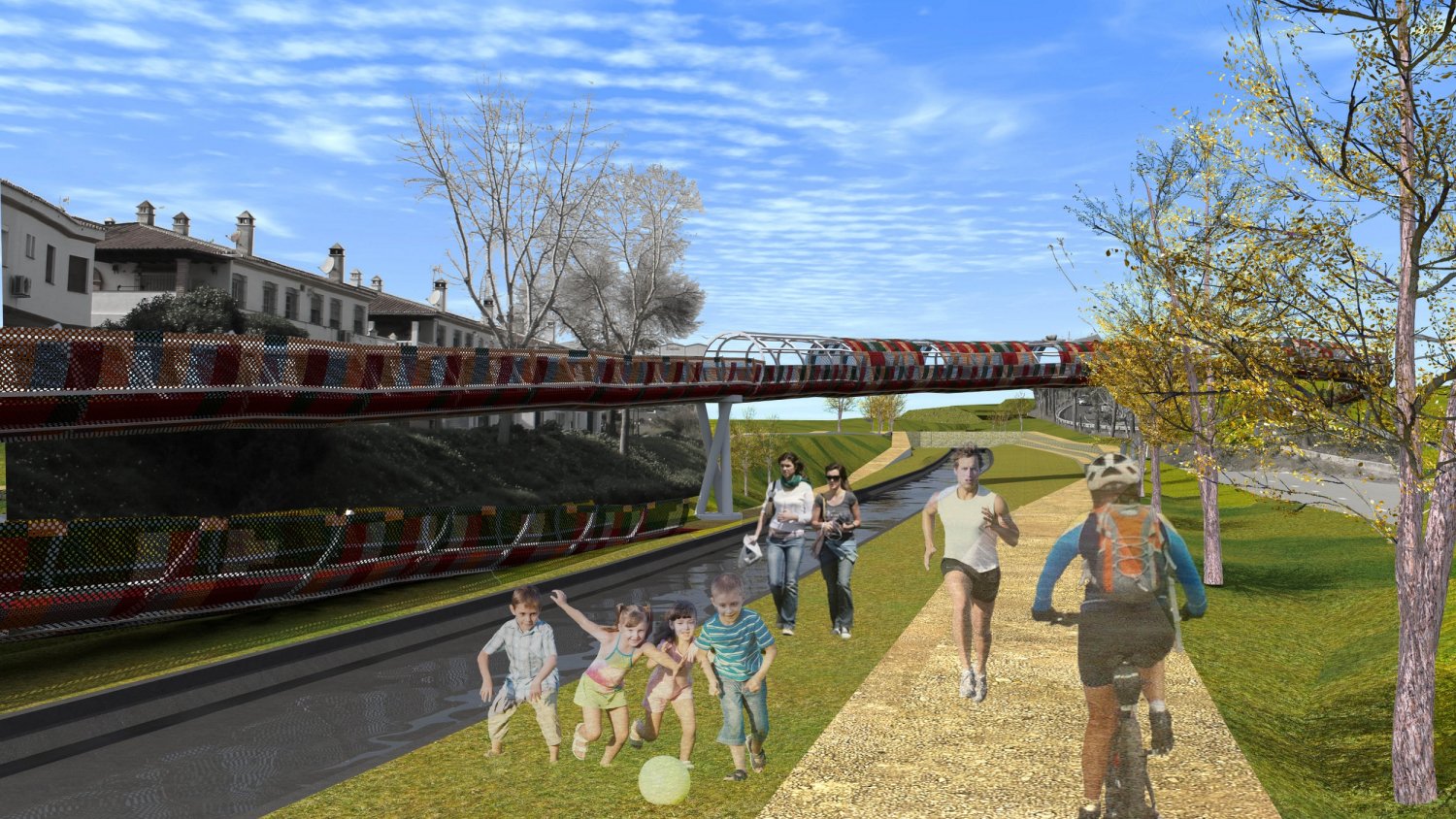 El Ayuntamiento de Estepona redacta el proyecto para el parque fluvial de 12.000 metros cuadrados en el arroyo Monterroso