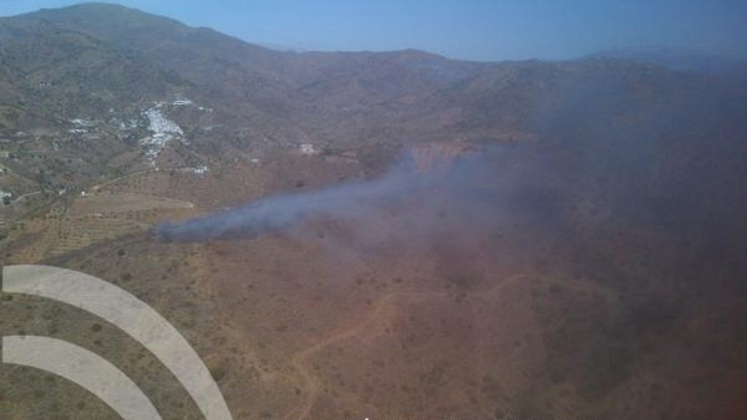 Controlado el incendio declarado en Totalán
