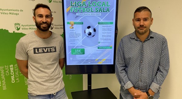 Vélez-Málaga presenta la 'Liga Local de Fútbol Sala de la temporada 2022-2023'