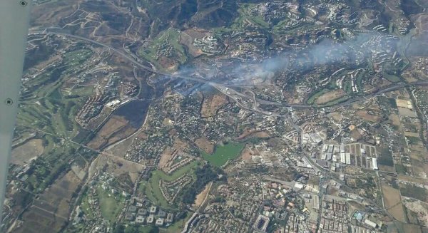 Estabilizado el incendio declarado en Benahavís