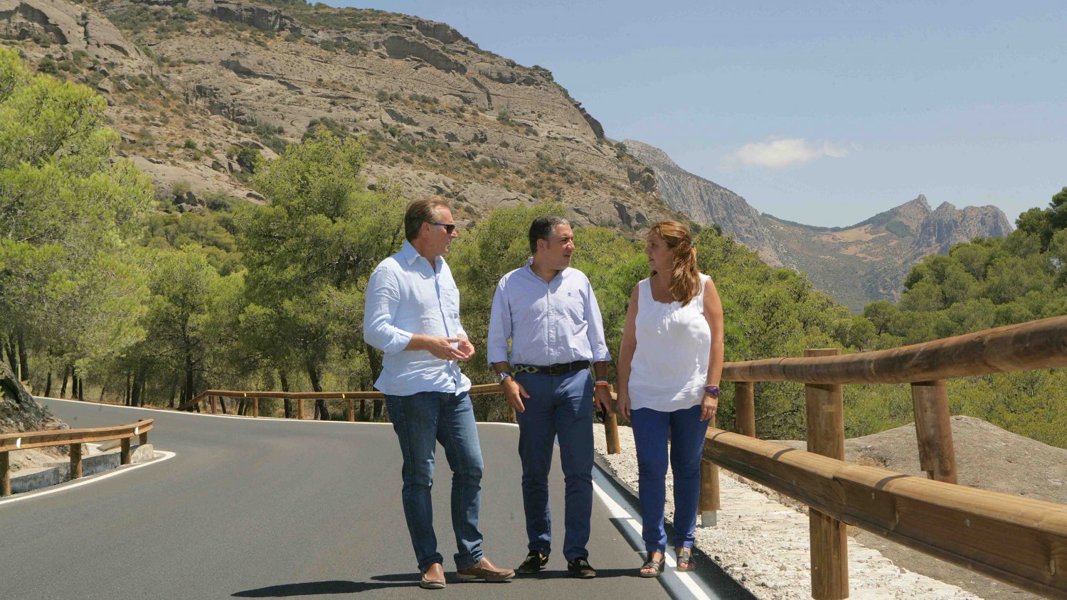 La Diputación invierte 2,5 millones en la mejora de las carreteras del entorno del Caminito del Rey