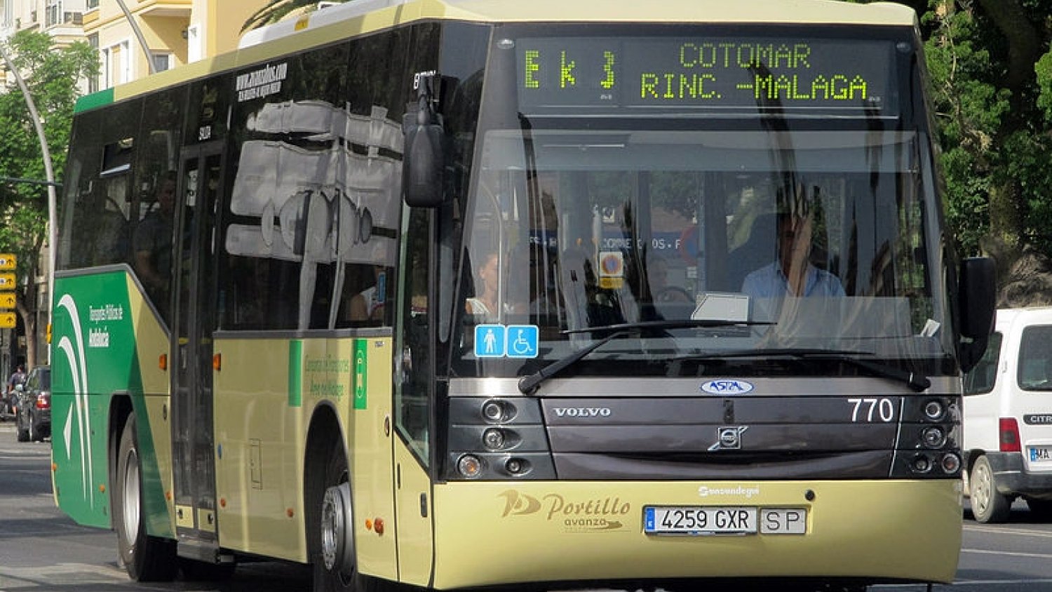La demanda del transporte metropolitano en Málaga crece un 12,42% y alcanza los 5 millones de desplazamientos