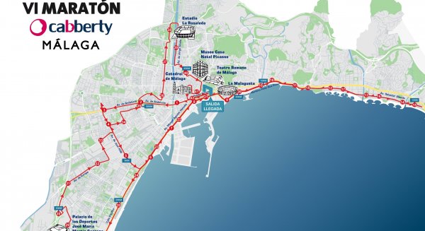 El maratón Cabberty Málaga incluirá en su recorrido el Centro Histórico de la ciudad