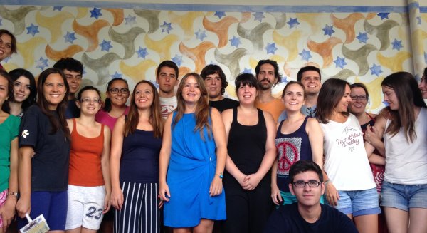 Jóvenes de diferentes puntos de España participan en el campo de trabajo que se celebra en Ronda