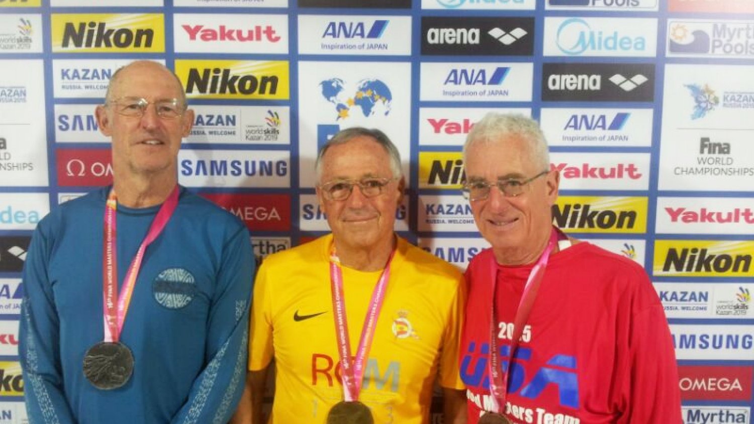 Joaquín Canales logra cinco oros en el Mundial Máster de Kazán