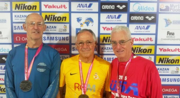 Joaquín Canales logra cinco oros en el Mundial Máster de Kazán