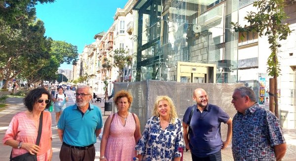 Izquierda Unida acusa a Moreno de “incumplir sus promesas y retrasar la llegada del Metro al Centro de Málaga”